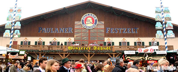 Paulanerzelt Winzerer Fähndl - Festzelt der Paulaner Brauerei